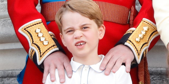 Prince George of Cambridge, Prince William's eldest son, is third in line to the British throne.
