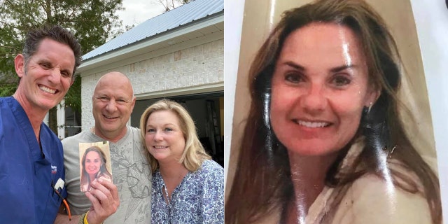 Scott Christmas was reunited with a photo of his late wife, Amy, after it was blown out of his vehicle in lingering winds from Hurricane Sally thanks to the help of a Facebook group and the couple who found the photo, Bjarke and<br>
Kimberly Daniels Hansen