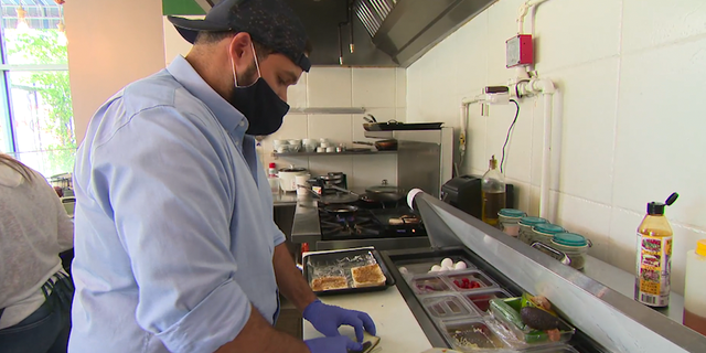 Ivan Nieves moved to Miami from Puerto Rico in the aftermath of Hurricane Maria. Now a small business owner, he says he believes Joe Biden is best fit to get the country back on track.