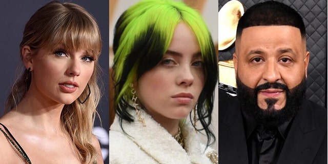 Taylor Swift, Billie Eilish and DJ Khaled are among the stars that have joined the Just Vote campaign.