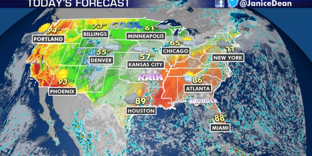 The national forecast for Sept. 10, 2020.