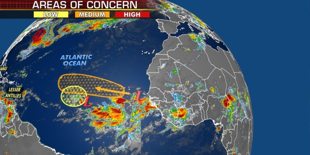 The next area being monitored for possible tropical development.