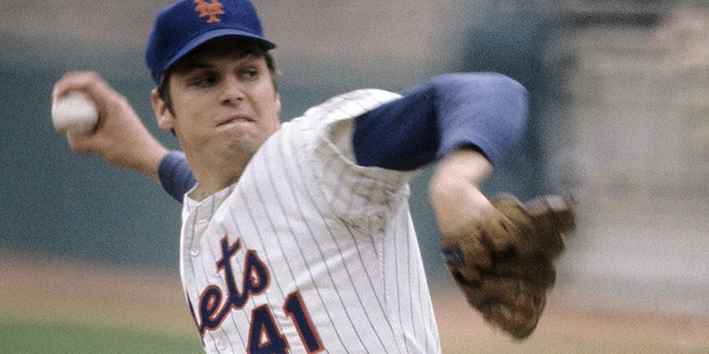 Tom Seaver pitched for the Mets in 1969. (Photo by Focus on Sport/Getty Images)