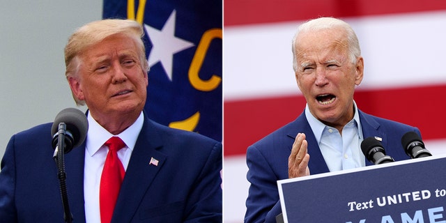 President Trump has repeatedly leveled attacks against Democratic presidential nominee Joe Biden over his mental acuity. (GETTY)