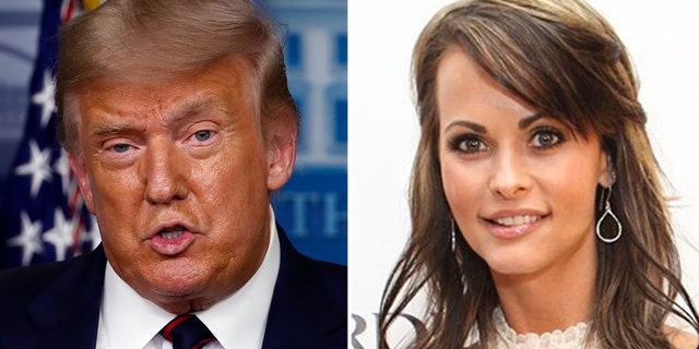 Donald Trump and former Playboy model Karen McDougal