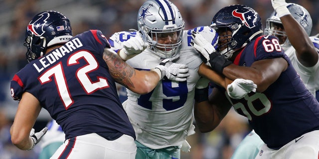Dallas Cowboys defensive tackle Trysten Hill may face discipline. (Tim Heitman-USA TODAY Sports)