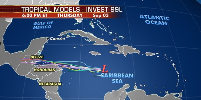 The next tropical system could impact Central America and the Yucatan Peninsula by Wednesday.