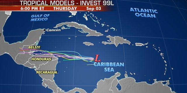 The next tropical system could impact Central America and the Yucatan Peninsula by Wednesday.