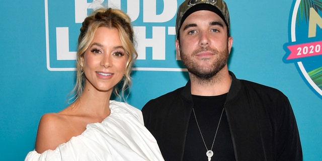 Tyler Rich and his wife, actress Sabina Gadecki. (Photo by Frazer Harrison/Getty Images for Bud Light)