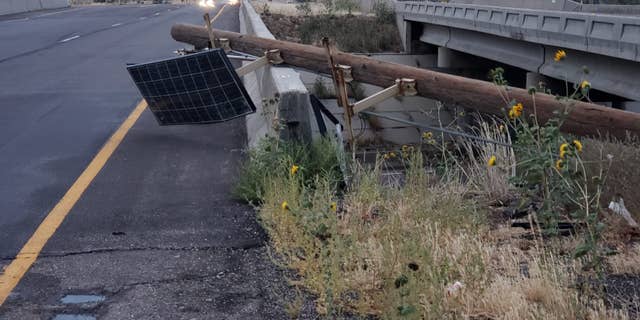 Storm damage in Utah.