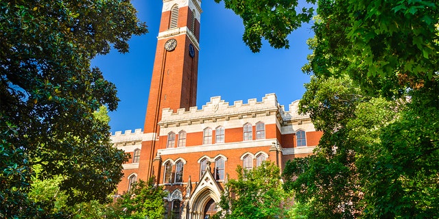 Campus of Vanderbilt University in Nashville, Tennessee.