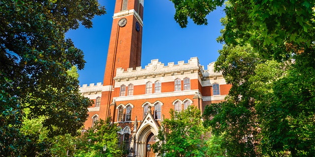 Campus of Vanderbilt University in Nashville, Tennessee.