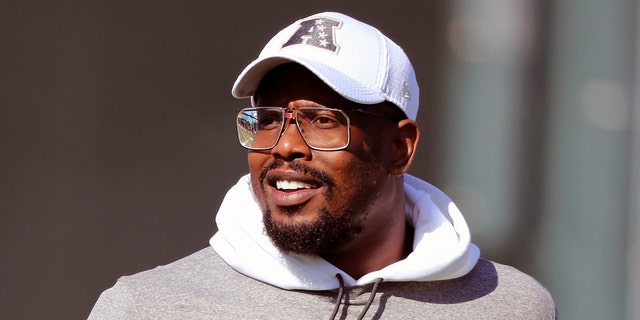 FILE - AFC linebacker Von Miller of the Denver Broncos is seen during Pro Bowl NFL football practice, Wednesday, Jan. 22, 2020, in Kissimmee, Fla. The Broncos were left scrambling after losing star Von Miller to a season-ending ankle injury, denying them of the Super Bowl 50 MVP's on-field brilliance and locker room leadership. (AP Photo/Gregory Payan, File)