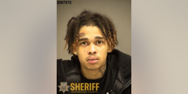 Josiah Johnson, 18, was treated at a local hospital for his injuries before being booked into the Washington County jail.
