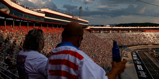 The AP estimated that 22,000 fans attended the NASCAR All-Star race at Bristol in July.