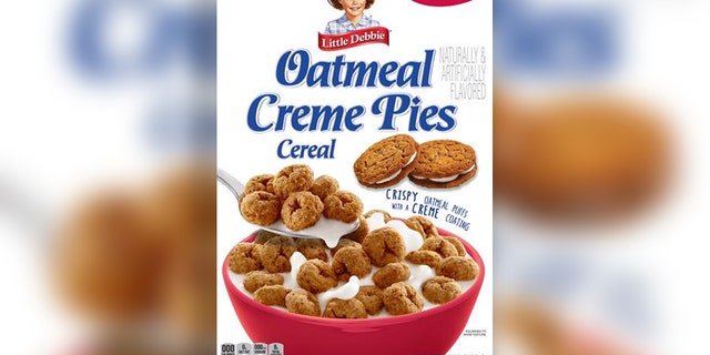 Little Debbie's Oatmeal Creme Pies cereal hit shelves in December. (Little Debbie)