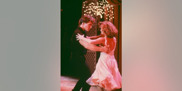Patrick Swayze (1952-2009) and Jennifer Grey starred in the film "Dirty Dancing."