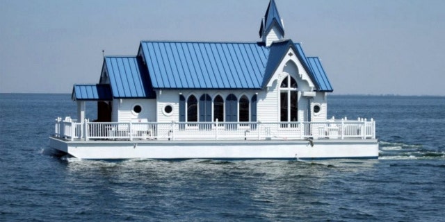 Chapel on the Bay is said to be one of just two floating chapels in the world
