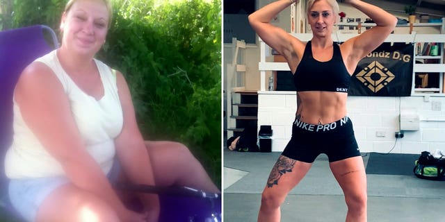 Holmes became obsessed with fitness and bodybuilding, quitting her office job and opening a gym.
