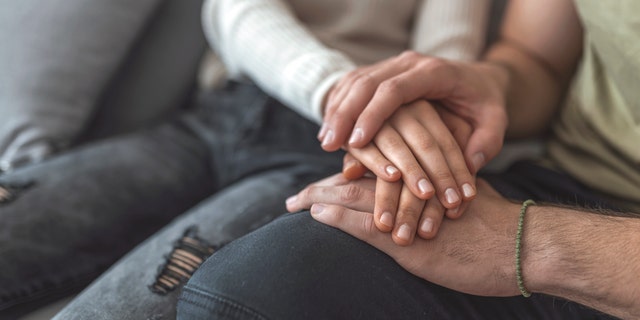 hands together