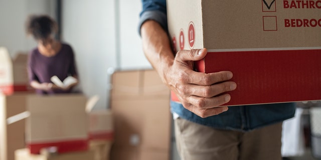 Moving is the most stressful event, followed by a divorce and then marriage, a survey claims.