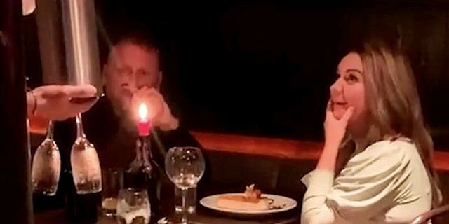 Stephen Durand was in for a surprise when he went on a romantic first date and ended up accidentally proposing.