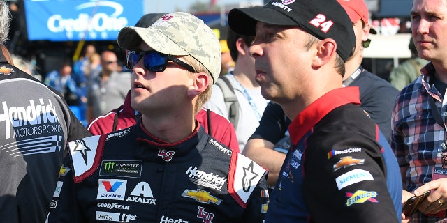Chad Knaus (r) helped William Byron make the playoffs two years in a row.
