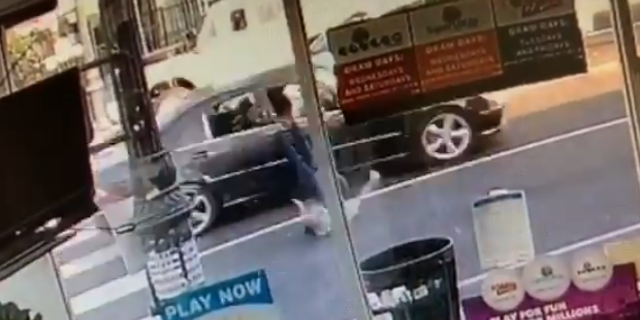 The victim was struck on Sept. 4, police say. (LAPD)