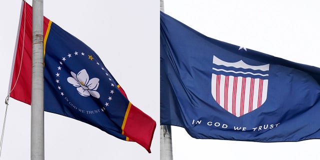 A Mississippi commission Wednesday will select the proposed design to replace the state’s current flag which the state legislature voted to retire earlier this summer because of its inclusion of the Confederate battle emblem.