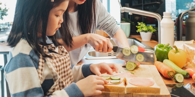 The mom said she takes pains to ensure that they taste as good as they look.