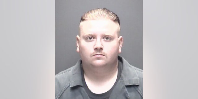Pasquale T. Salas, 26, a former sheriff deputy from Texas, pleaded guilty in May to sexual exploitation and cyberstalking of young Massachusetts girls from the time they were 12 years old. (Galveston County Jail)