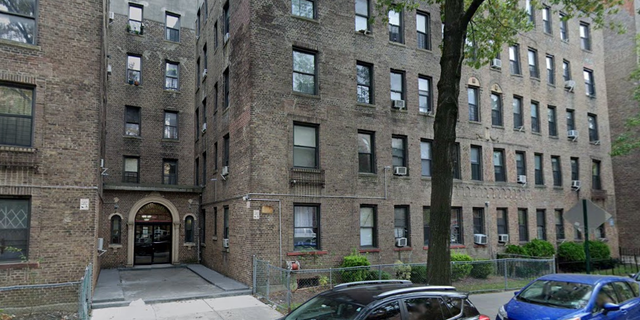 The apartment building where Bertha Arriaga was struck by a stray bullet. (Google Maps)