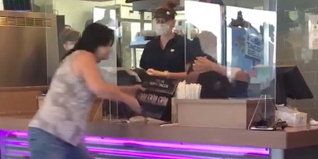 The woman, incredulous after learning the price of her order, not only threatened employees, but called one of them the n-word and tried trashing the restaurant.