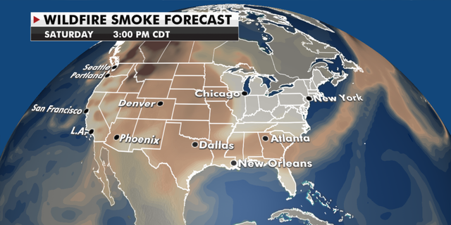 Wildfire Smoke warnings remain in effect as the wildfires continue (Fox News)