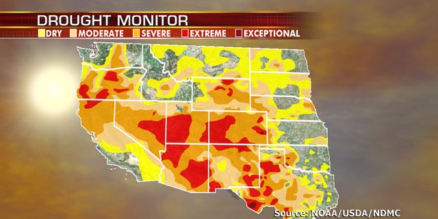 Drought conditions are worsening out West, as more extreme heat is in the forecast.