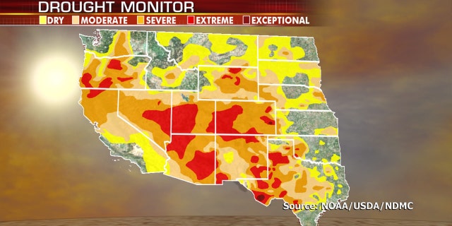 Drought conditions are worsening out West, as more extreme heat is in the forecast.