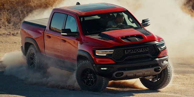 The Ram 1500 TRX is the Raptor R's closest competitor.