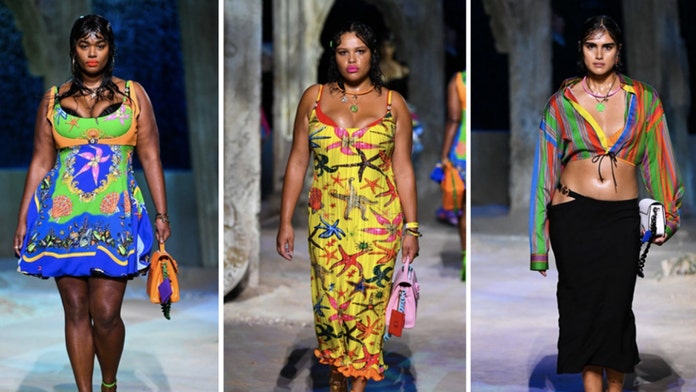 plus size versace dress