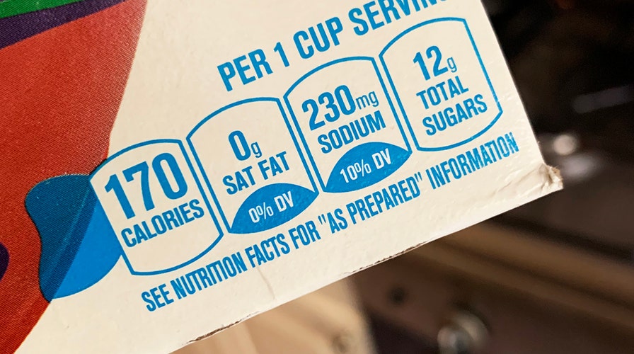 Navigating nutrition facts on food labels