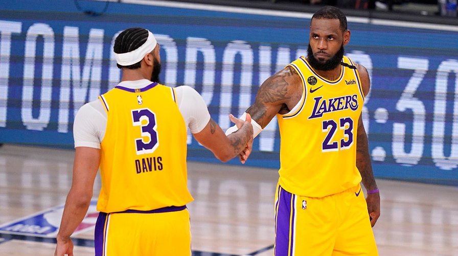 Anthony Davis on Lakers teammate LeBron James: 'I plan to follow this  motherf---er to hopefully 9 more Finals'