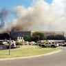 Smoke billows from the fire following an attack at the Pentagon on Sept. 11, 2001 in Arlington, Va., in this undated image. American Airlines Flight 77 was hijacked by al Qaeda terrorists who flew it in to the building killing 184 people.