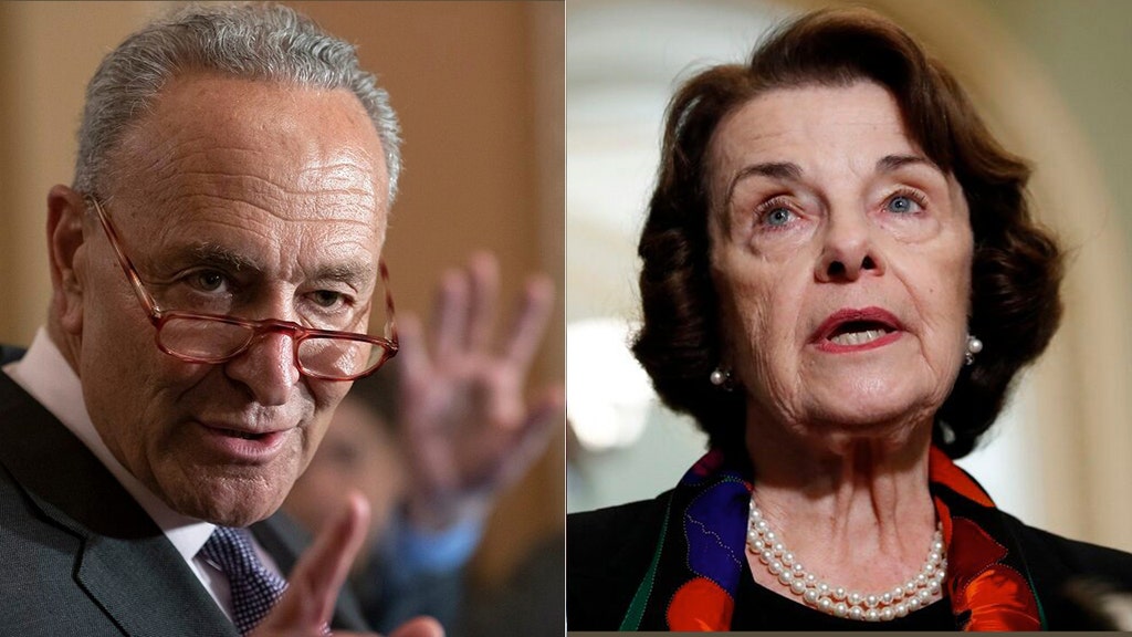 Left demands top senator step down over ACB hearing, Schumer keeps quiet Left demands top senator step down over ACB hearing, Schumer keeps quiet