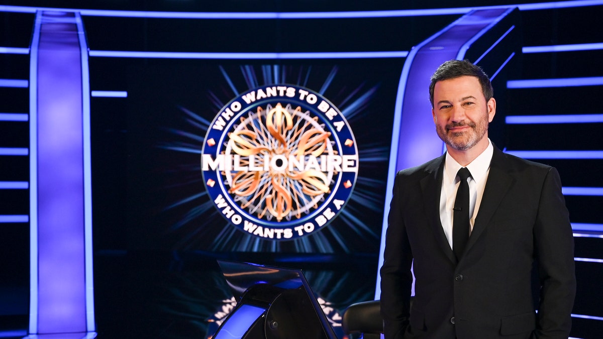 Jimmy Kimmel will host the upcoming season of "Who Wants to Be a Millionaire?" It premieres on Sunday, Oct. 18.