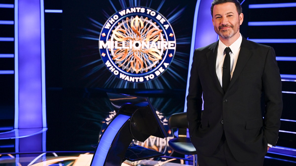 Jimmy Kimmel will host the upcoming season of "Who Wants to Be a Millionaire?" It premieres on Sunday, Oct. 18.