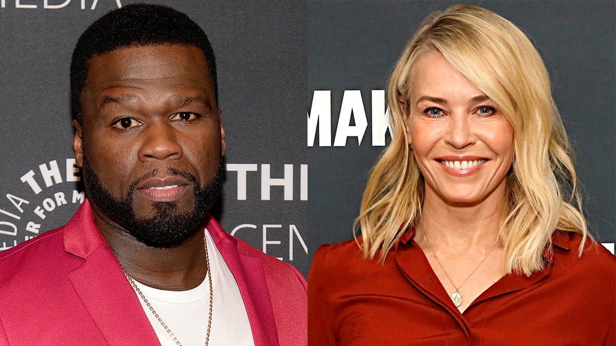 50 Cent (left) and Chelsea Handler (right) previously dated. Until he declared his support for Donald Trump, 50 Cent was Handler's 'favorite ex-boyfriend.' Since then, the rapper has clarified that he supports Joe Biden, according to Handler. 