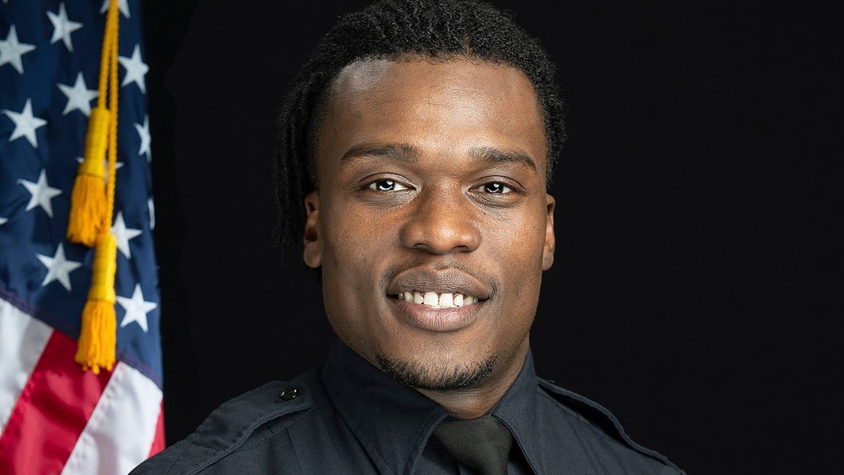Wauwatosa Police Officer Joseph Mensah. (Gary Monreal/Monreal Photography LLC/Wauwatosa Police Department via AP)