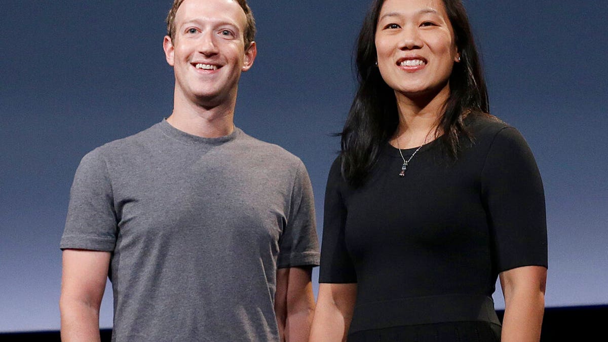 Mark Zuckerberg and Priscilla Chan