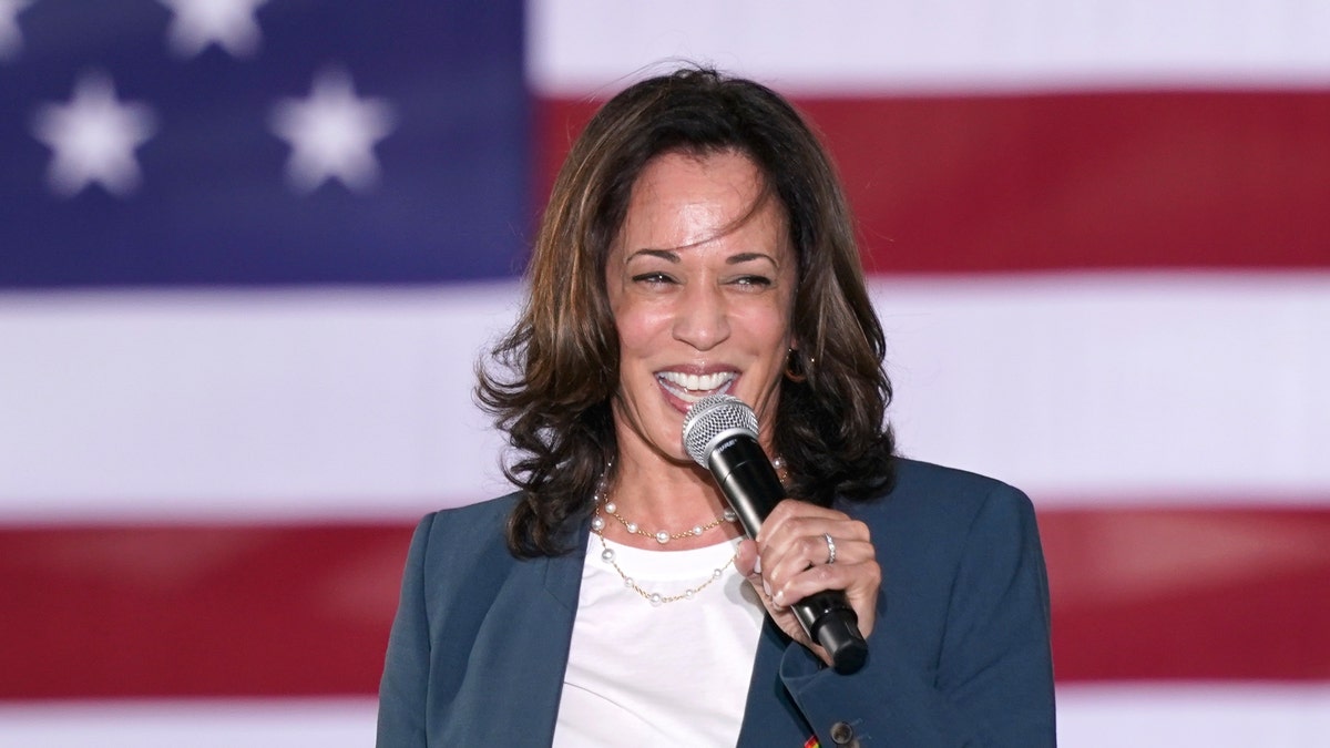 Kamala Harris campaign stop