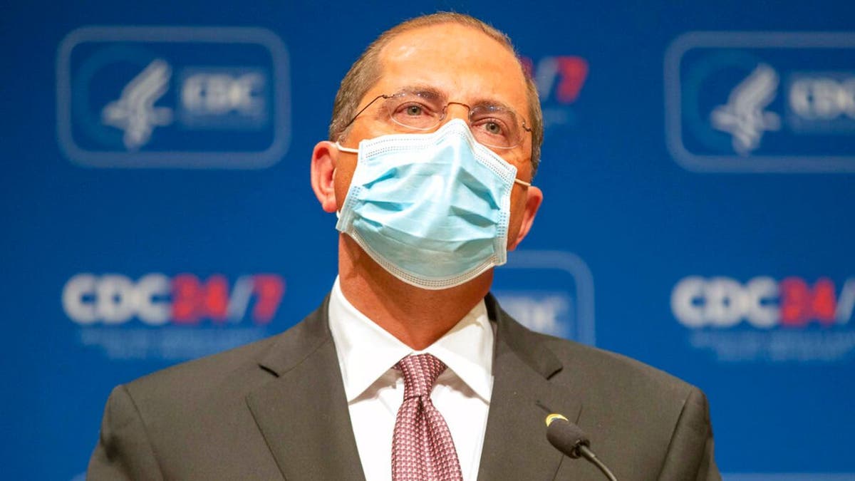 HHS Secretary Alex Azar said to wash hands frequently, watch your distance and wear a face covering. Also, avoid any situations where those are not possible. (Alyssa Pointer /Atlanta Journal-Constitution via AP)