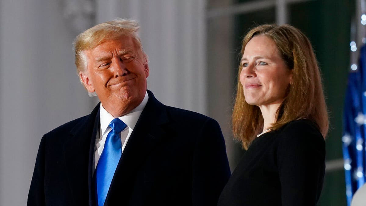 A popular liberal talking point that Amy Coney Barrett would back President Trump’s efforts to overturn the election didn’t come to fruition.